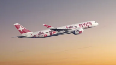 Le premier vol passager de l'Airbus A350 de SWISS marque une nouvelle ère pour l'aviation