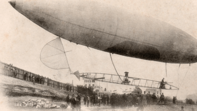 Santos-Dumont remporte le Prix Deutsch le 4 novembre 1901, un exploit qui change l'aviation pour toujours