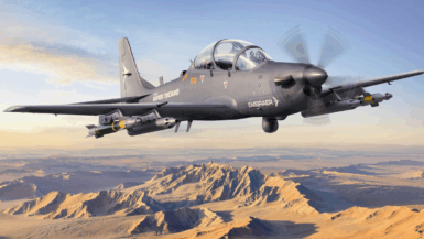 Face aux drones russes, l’Ukraine mise sur le Super Tucano, un avion brésilien léger mais redoutable