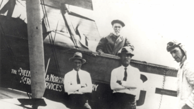 Le rêve d'Alexander Kennedy prend son envol dans le ciel le 2 novembre 1922