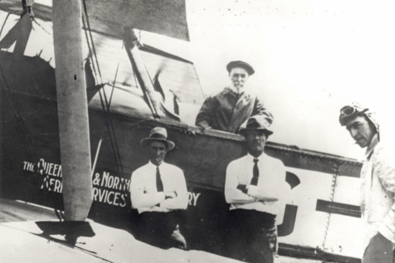 Le rêve d'Alexander Kennedy prend son envol dans le ciel le 2 novembre 1922