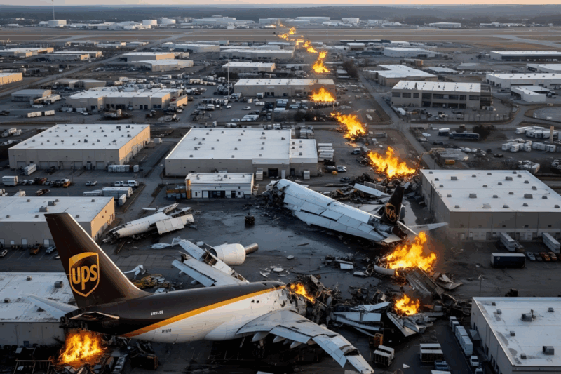 Les avions MD-11 cloués au sol après un crash d'UPS, l'aviation américaine en alerte