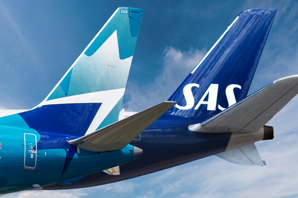 SAS et WestJet s'unissent pour offrir une exp&eacute;rience de voyage transatlantique enrichie