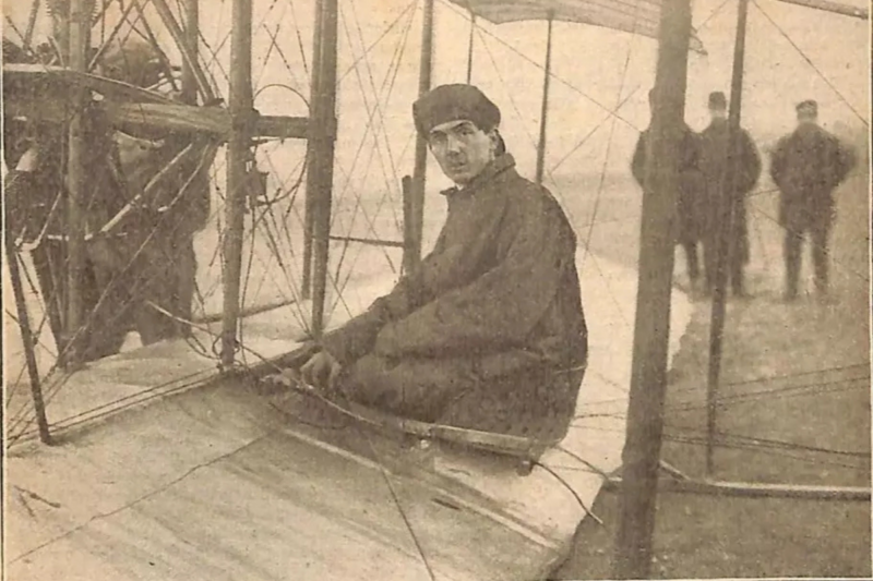 Le 3 f&eacute;vrier 1911, Cei a accompli un double exploit a&eacute;rien qui a durablement marqu&eacute; son &eacute;poque